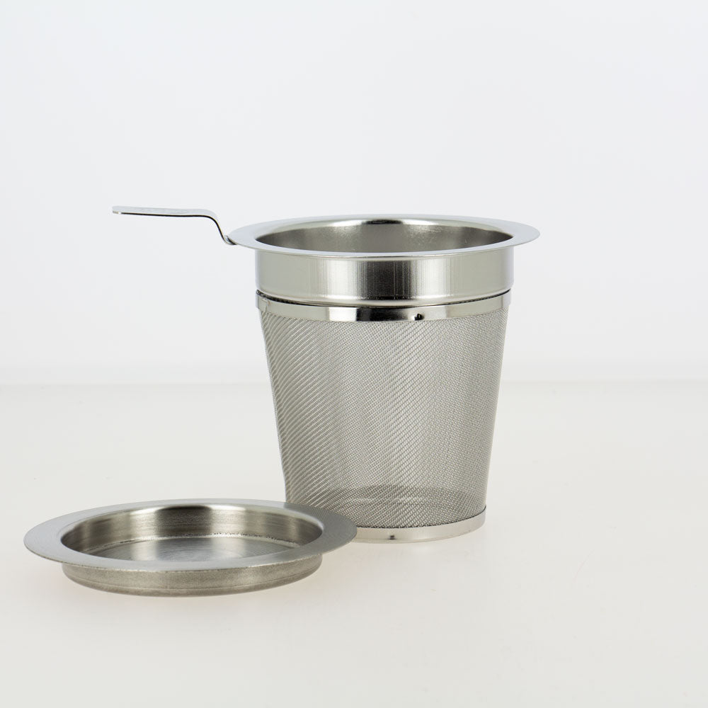 Filtre inox avec couvercle - 7 cm