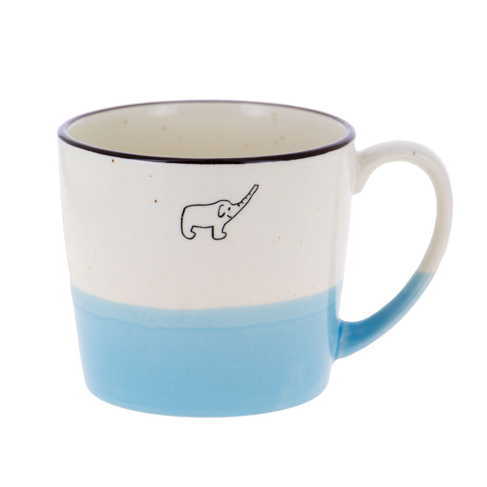 Mug éléphanteau Bleu Ciel
