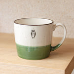 Mug hibou Vert