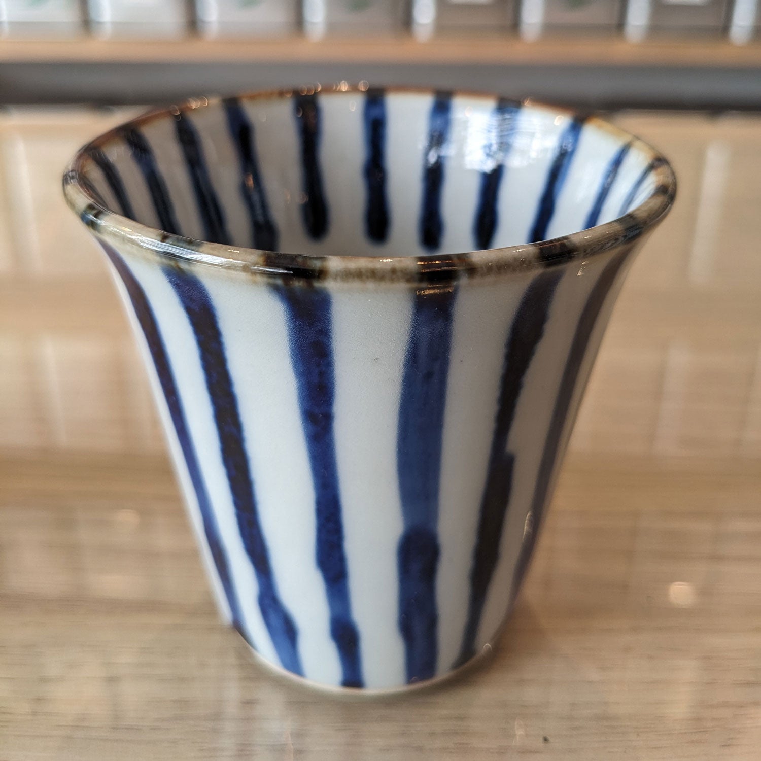 Tasse évasée Kyoto Bleue