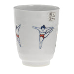 Tasse japonaise Sumo Rouge