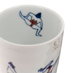 Tasse japonaise Sumo Rouge