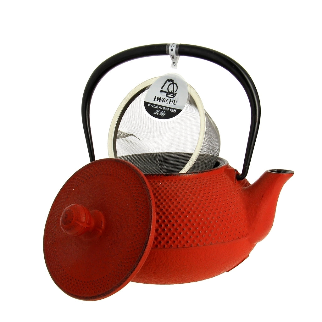 Théière Fonte Japon Iwachu Arare Rouge 0.8L