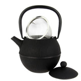 Théière Fonte Japon Boule Noire 0.9L
