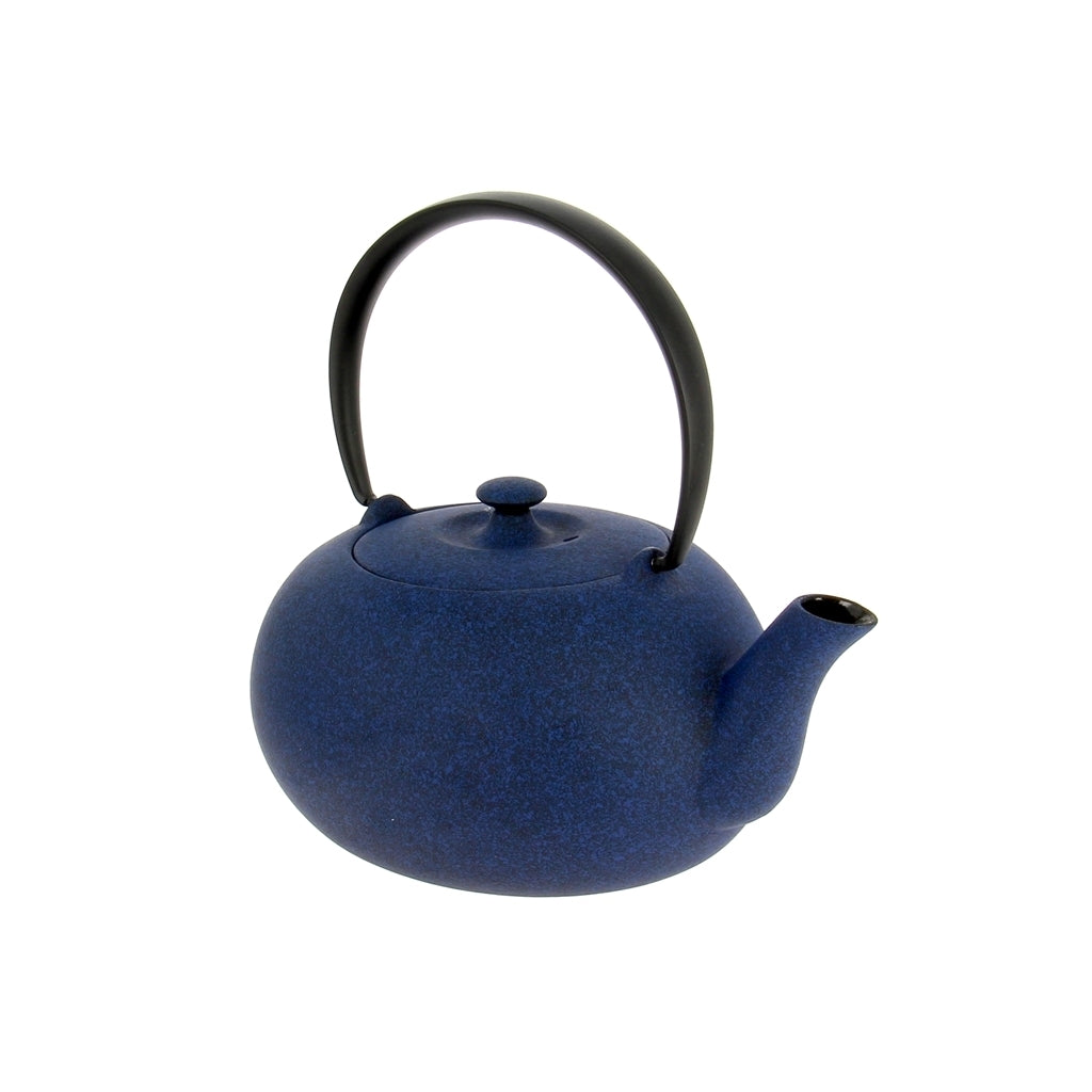 Théière Fonte Japon Wazuqu Fuku Bleue 0.55L