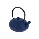 Théière Fonte Japon Wazuqu Fuku Bleue 0.55L