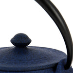Théière Fonte Japon Wazuqu Hikime Bleue 0.55L