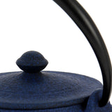 Théière Fonte Japon Wazuqu Hikime Bleue 0.55L