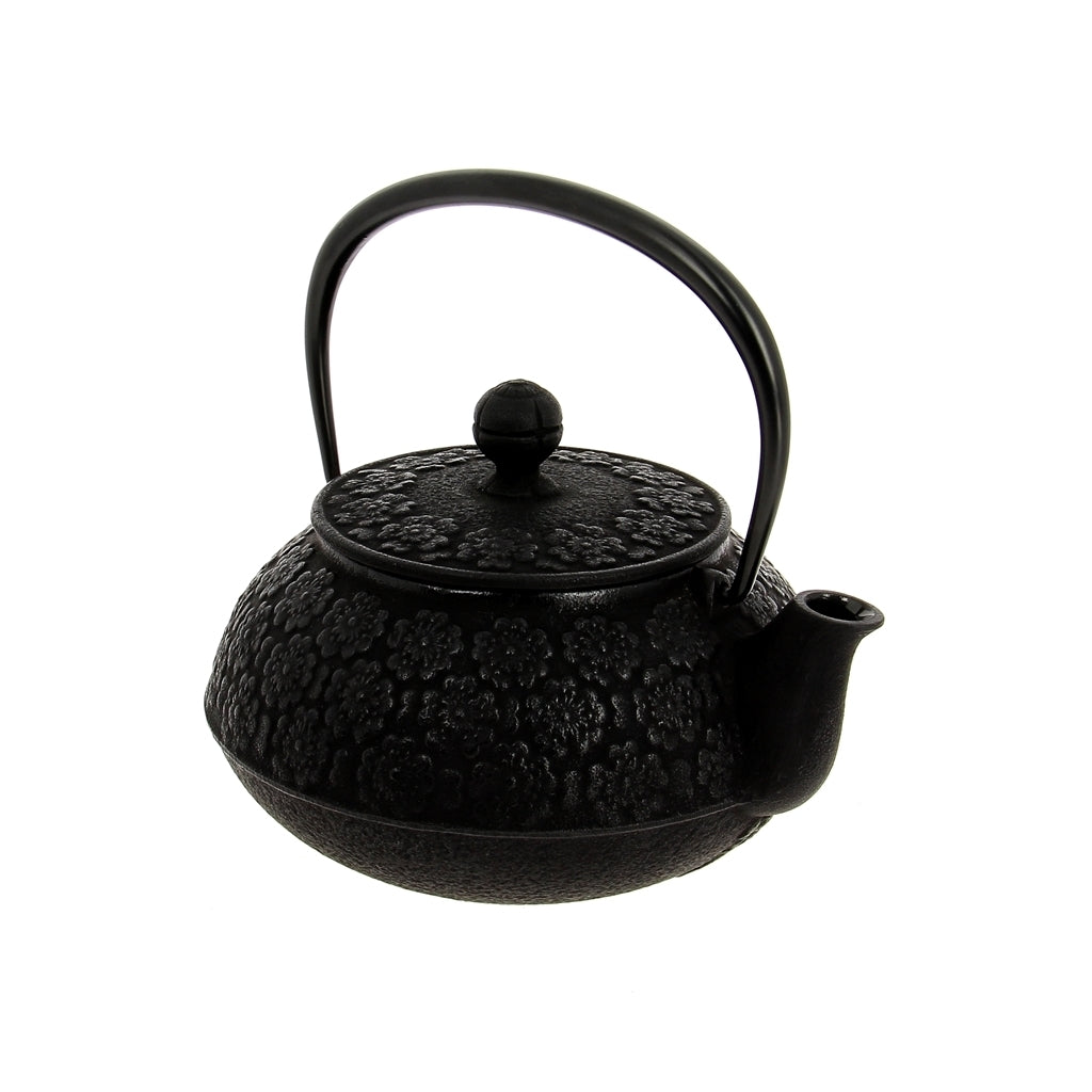 Théière Fonte Japon IWACHU Sakura Noire 0.55L