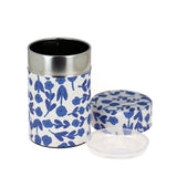 Boite Washi fleurs bleues
