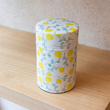 Boite Washi fleurs jaunes